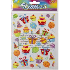 Glitter Stickers - 25 Piece